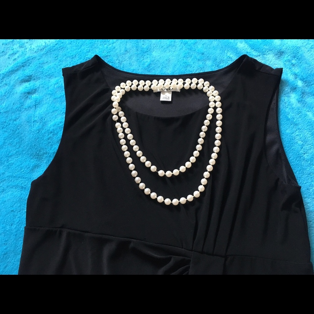 Donating 9-1 Catoโs Classic Black dress - Picture 7 of 8